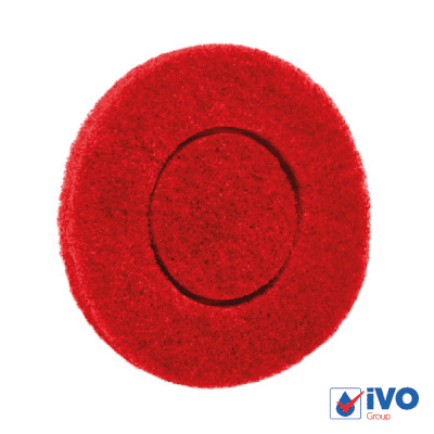 iVO PowerBrush XL 2.0 Cleaning Pads - Red Standard Pad - Pack of 5 - IPBXL2R-5